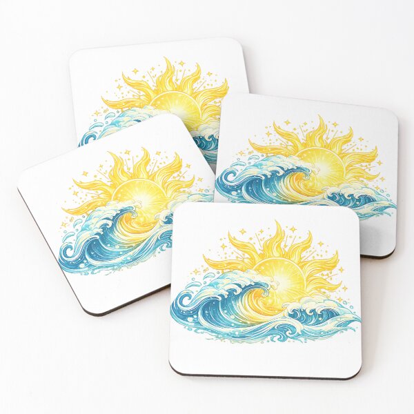 Item preview, Celestial Ocean Surf and Sun   designed and sold by Jaideep Walia.