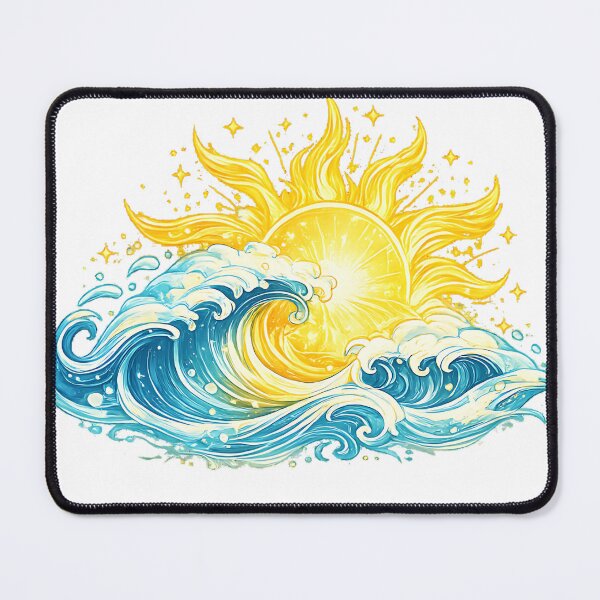 Item preview, Celestial Ocean Surf and Sun   designed and sold by Jaideep Walia.