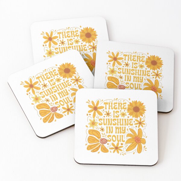 Item preview, Sunshine In My Soul, Mental Health, Retro Boho Summer Vibes, Hippie Flower, Aesthetic Women's designed and sold by toongstudio.