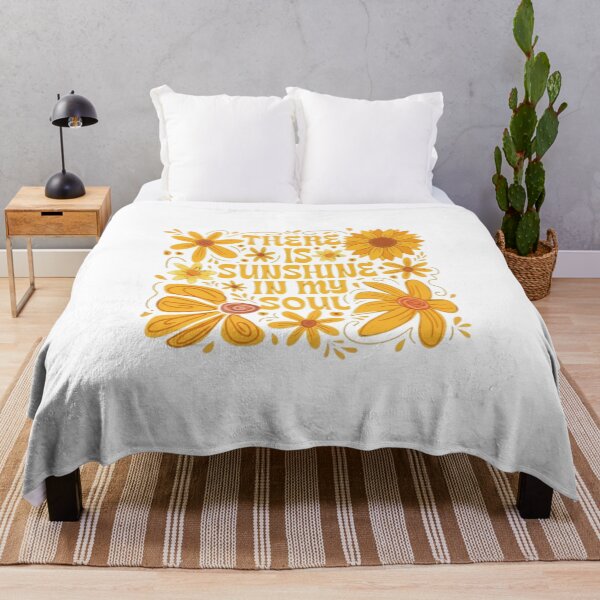 Item preview, Sunshine In My Soul, Mental Health, Retro Boho Summer Vibes, Hippie Flower, Aesthetic Women's designed and sold by toongstudio.