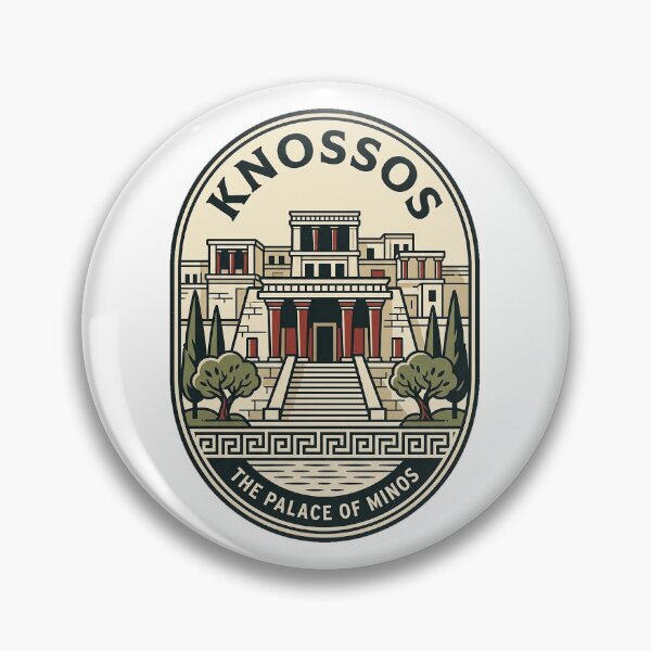 Item preview, Knossos Palace of Minos Ancient Greek Crete designed and sold by k3rstman1.