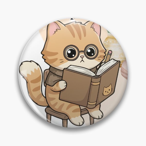 Item preview, Just One More Chapter – Reading Cat Book Lover Design designed and sold by AARA DESIGNS.