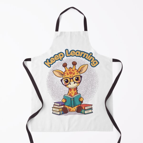 Item preview, Keep Learning Cute Giraffe Reading Books designed and sold by yuki-hana.