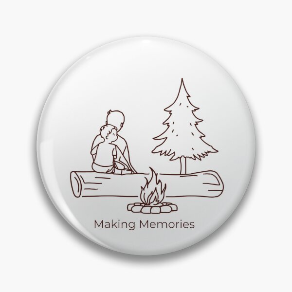 Item preview, Camp Dad Minimalist Line Art Camping Father and Child designed and sold by Larams Studio.