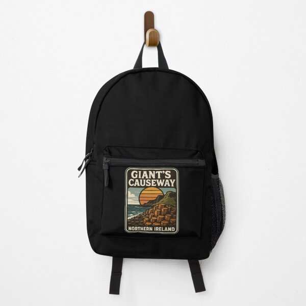 Item preview, Giant's Causeway Northern Ireland Retro Travel designed and sold by TomFrontierArt.