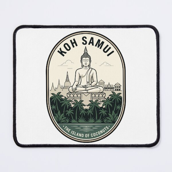 Item preview, Retro Koh Samui Thailand Big Buddha Travel designed and sold by k3rstman1.