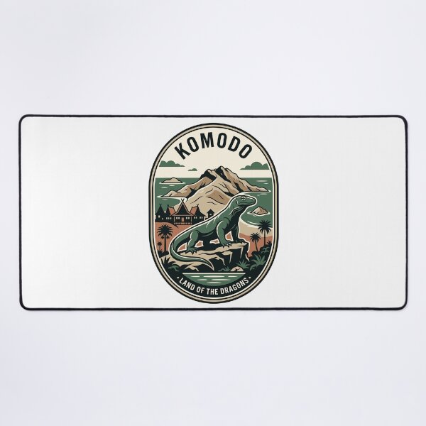Item preview, Vintage Komodo Island Indonesia Travel Badge designed and sold by k3rstman1.