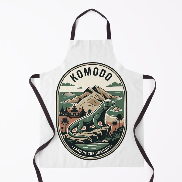 Item preview, Vintage Komodo Island Indonesia Travel Badge designed and sold by k3rstman1.