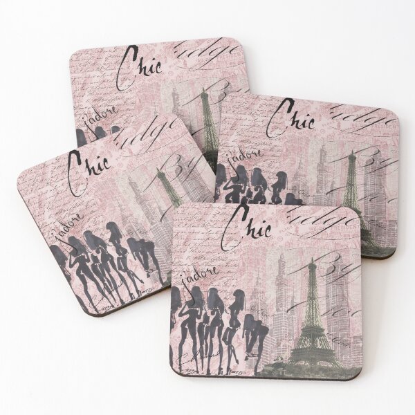Item preview, Paris Chic Fashion Wall Art designed and sold by Red cherry.