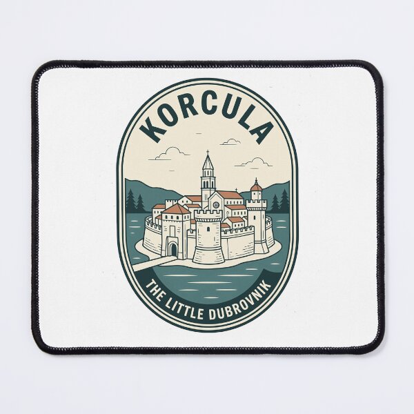 Item preview, Korcula Croatia The Little Dubrovnik Vintage Travel designed and sold by k3rstman1.