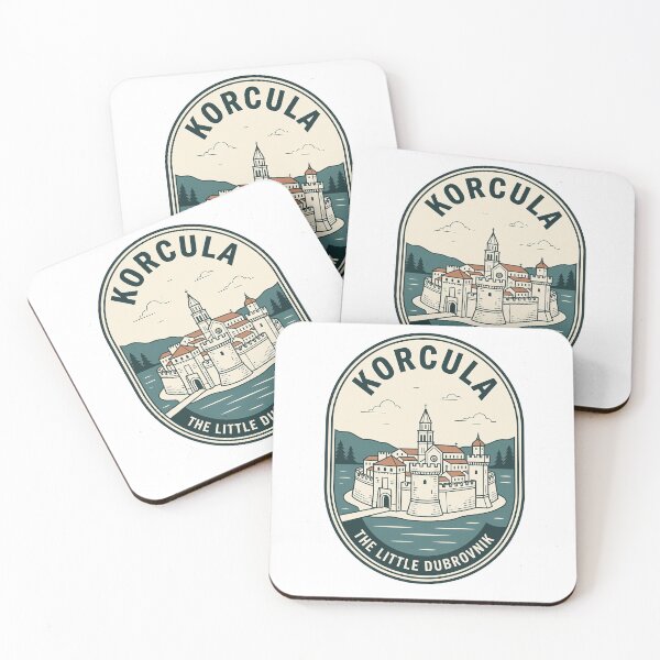 Item preview, Korcula Croatia The Little Dubrovnik Vintage Travel designed and sold by k3rstman1.