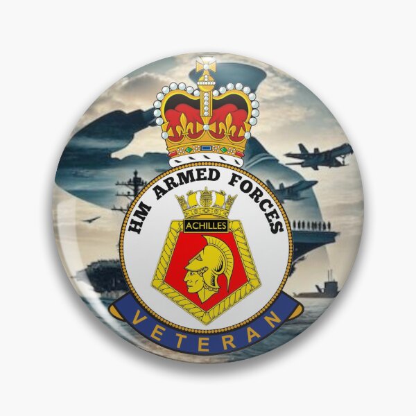 Item preview, HMS Achilles Royal Navy HM Armed Forces Veteran designed and sold by Bootneckstore.