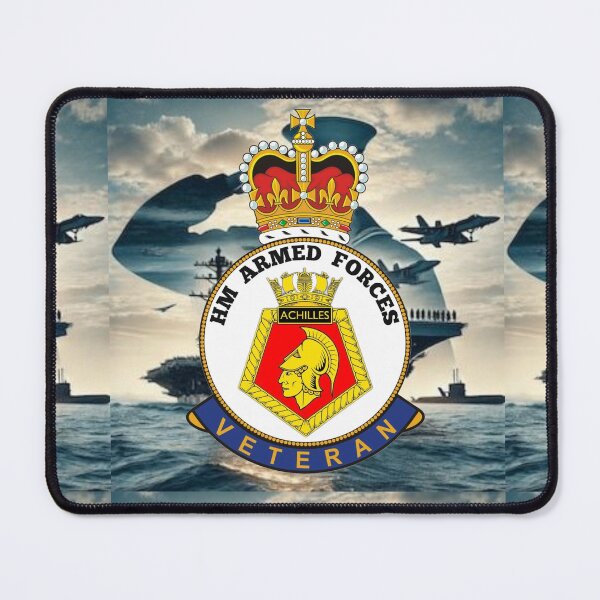 Item preview, HMS Achilles Royal Navy HM Armed Forces Veteran designed and sold by Bootneckstore.