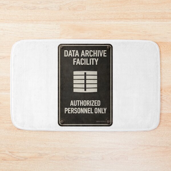 Item preview, Data Archive Facility - Authorized Personnel Only | Military Sign designed and sold by Artist18XF.