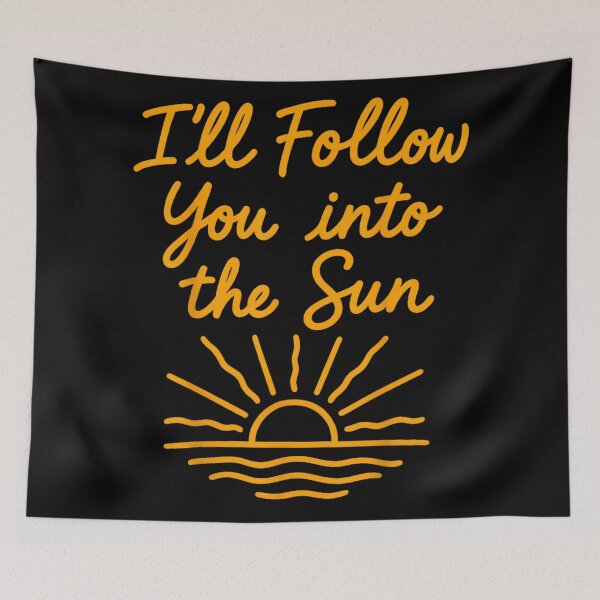 Item preview, Vintage Retro Sun Graphic Design Ill Follow You Into The Sun designed and sold by MassonCalepon.