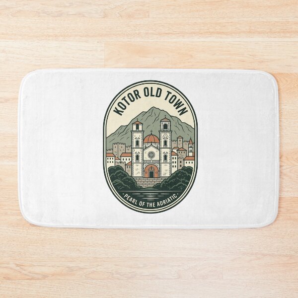 Item preview, Vintage Kotor Old Town Montenegro Travel Emblem designed and sold by k3rstman1.