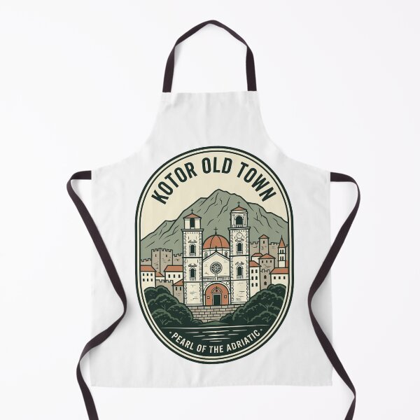 Item preview, Vintage Kotor Old Town Montenegro Travel Emblem designed and sold by k3rstman1.