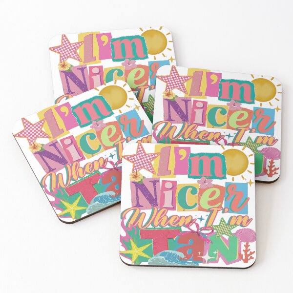 Item preview, I'm nicer when I'm tan designed and sold by TheBeesForYou.
