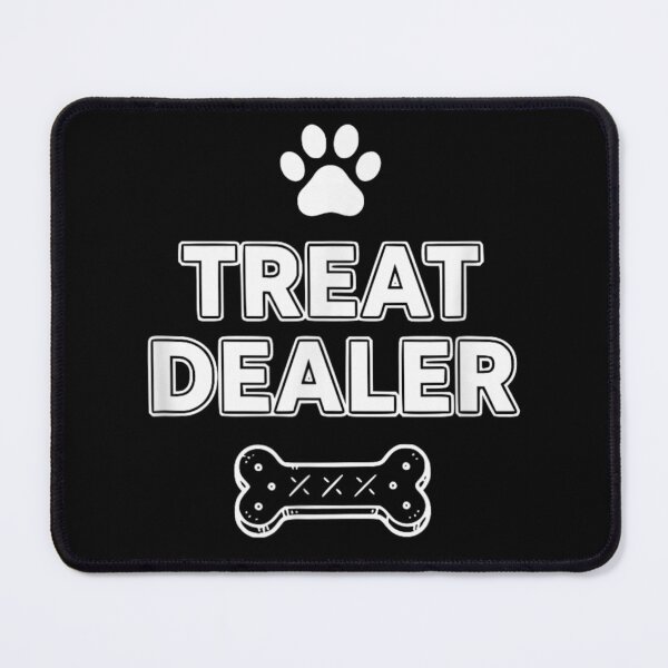 Item preview, Funny Dog Treat Dealer Pet Lover Paw Print Bone Graphic Design designed and sold by MassonCalepon.