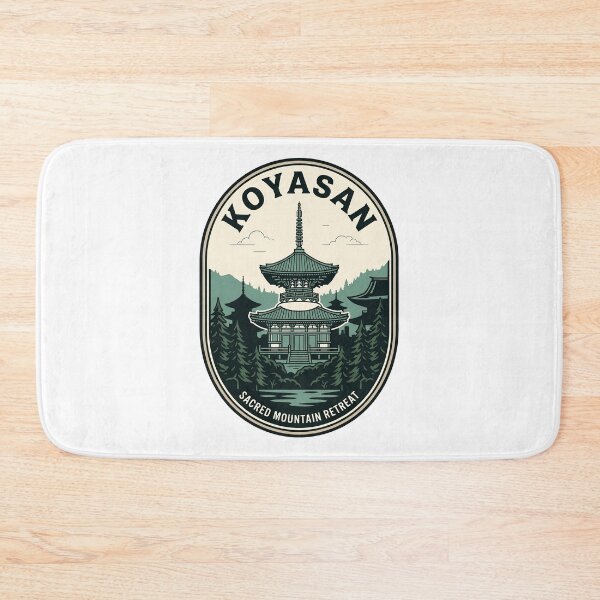 Item preview, Vintage Koyasan Japan Sacred Mountain Pagoda Badge designed and sold by k3rstman1.