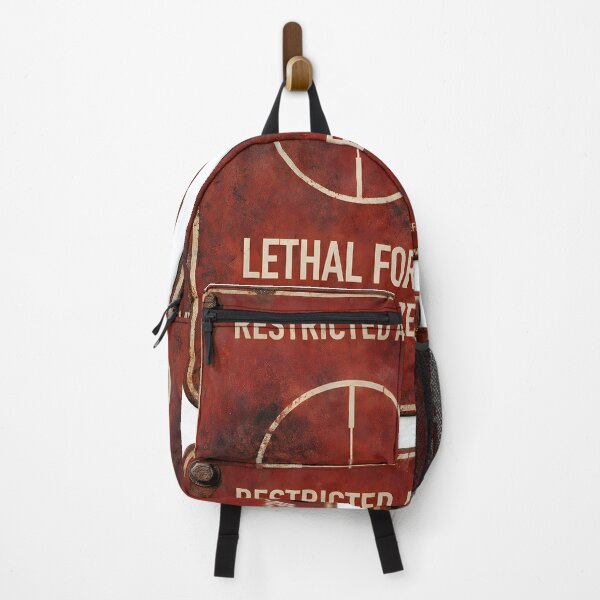 Item preview, Restricted Area - Lethal Force Authorized | Military Sign designed and sold by Artist18XF.