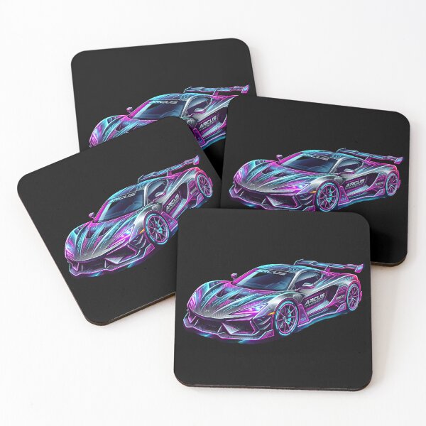 Item preview, Cyberpunk Arcus Hypercar: Neon Lightning Edition designed and sold by Grandeur Aesthetics.