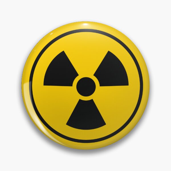 Item preview, Radioactive Warning Symbol Atomic Science designed and sold by Gravelpeak Co..