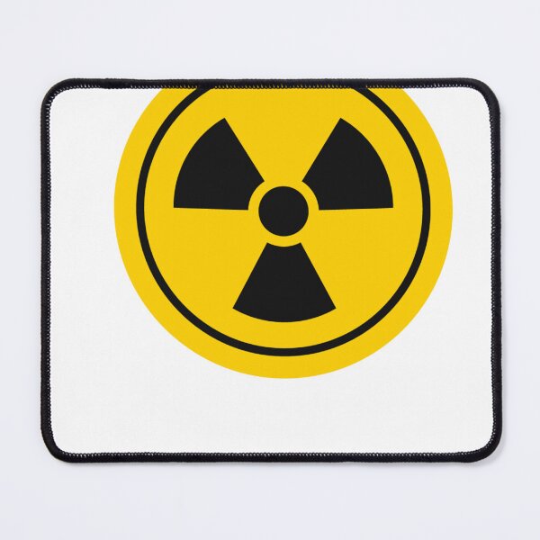Item preview, Radioactive Warning Symbol Atomic Science designed and sold by Gravelpeak Co..