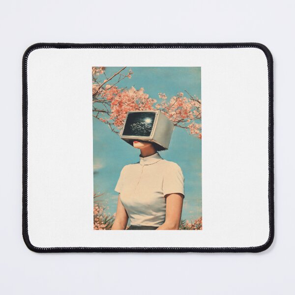 Item preview, Televison Head Retro Surreal Art designed and sold by LumexStudio.