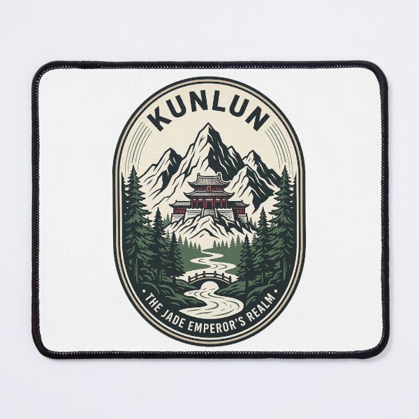 Item preview, Kunlun Mountains Jade Emperor Realm Vintage Badge designed and sold by k3rstman1.