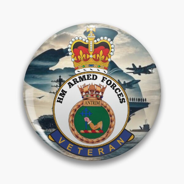 Item preview, HMS Antrim Royal Navy HM Armed Forces Veteran designed and sold by Bootneckstore.