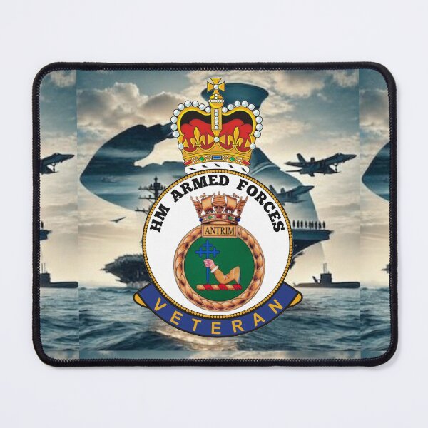 Item preview, HMS Antrim Royal Navy HM Armed Forces Veteran designed and sold by Bootneckstore.