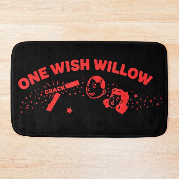 Item preview, Retro Red One Wish Willow Graphic Font With Vintage Kids Art designed and sold by MassonCalepon.