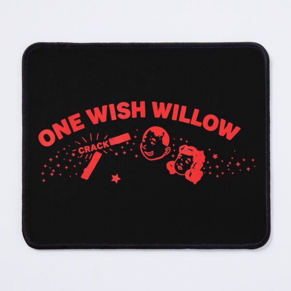 Item preview, Retro Red One Wish Willow Graphic Font With Vintage Kids Art designed and sold by MassonCalepon.