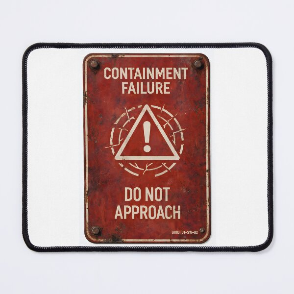 Item preview, Containment Failure - Do Not Approach | Military Sign designed and sold by Artist18XF.