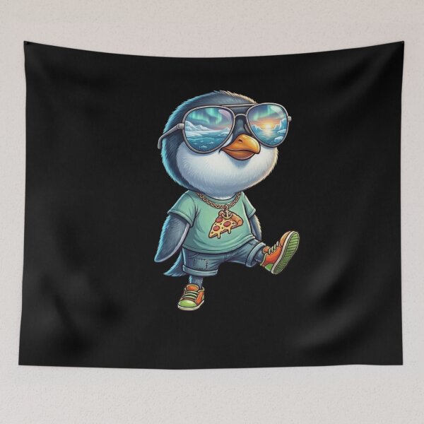 Item preview, Cool Penguin in Sunglasses | Funny Meme Animal Streetwear Graphic designed and sold by bilal sibgui.