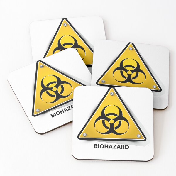 Item preview, Biohazard Warning Symbol Hazard Alert Sign designed and sold by Gravelpeak Co..