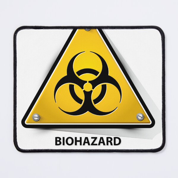 Item preview, Biohazard Warning Symbol Hazard Alert Sign designed and sold by Gravelpeak Co..