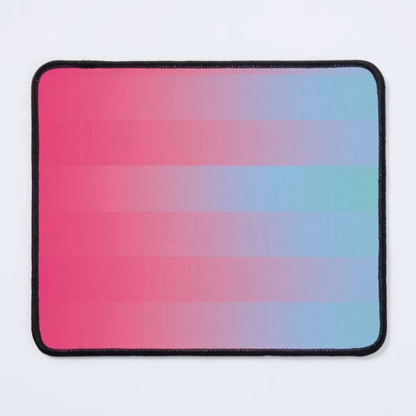 Item preview, Pink Cyan Gradient Stripes Abstract Modern Minimalist Poster designed and sold by ByJacobHam.