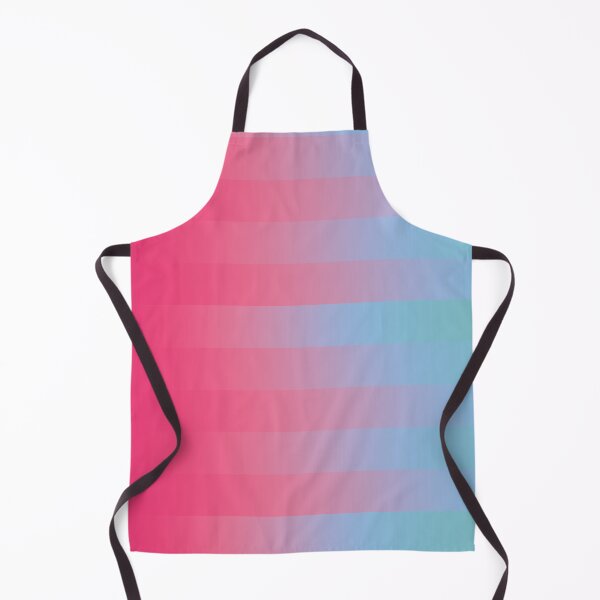Item preview, Pink Cyan Gradient Stripes Abstract Modern Minimalist Poster designed and sold by ByJacobHam.