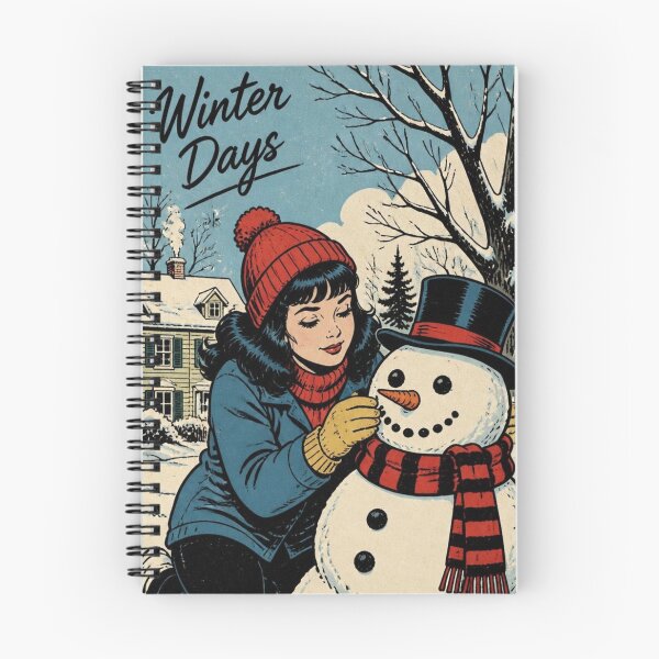 Item preview, Winter Days | Invierno, Nostalgia y Arte Cómic Clásico designed and sold by reflejoentinta.