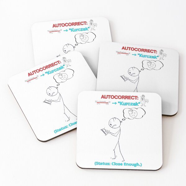 Item preview, White AUTOCORRECT K***a Kurczak - Funny Polinglish Polish Humor Phone Gift designed and sold by VibePolinglish.