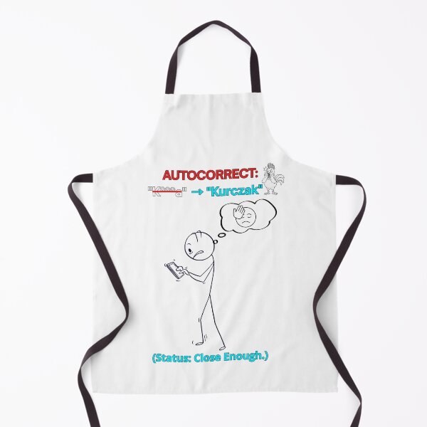 Item preview, White AUTOCORRECT K***a Kurczak - Funny Polinglish Polish Humor Phone Gift designed and sold by VibePolinglish.