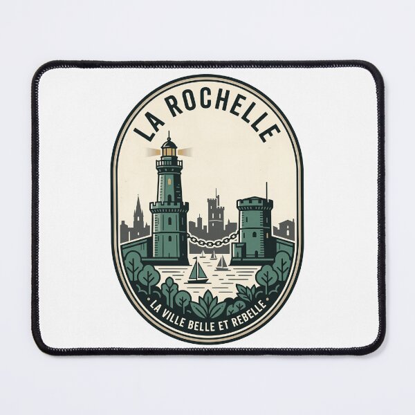 Item preview, La Rochelle France Vintage Nautical Harbor Badge designed and sold by k3rstman1.