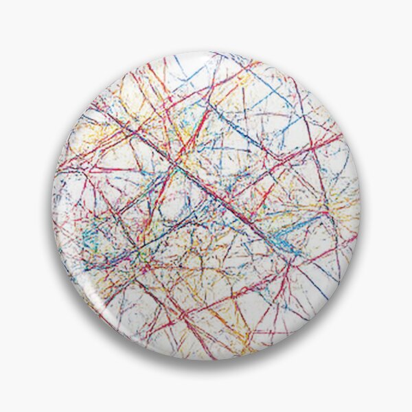Item preview, Neon Chaos Lines | Colorful Abstract Scribble Explosion designed and sold by rigelcreation.