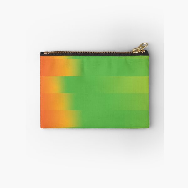 Item preview, Orange Green Gradient Stripes Abstract Modern Minimalist Poster designed and sold by ByJacobHam.