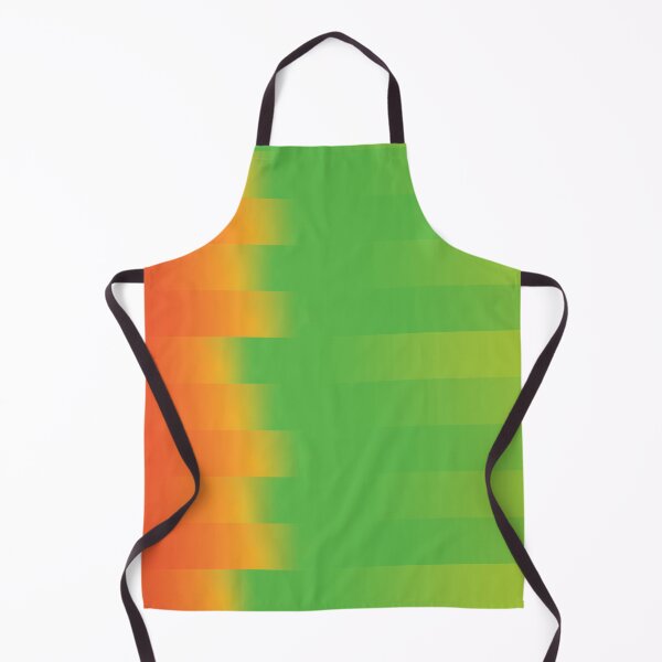 Item preview, Orange Green Gradient Stripes Abstract Modern Minimalist Poster designed and sold by ByJacobHam.