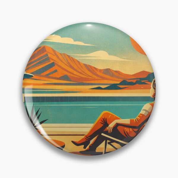 Item preview, Retro Lounge With a View of Saturn designed and sold by LumexStudio.