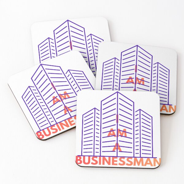 Item preview, I Am A Businessman Minimalist Corporate Office Architecture designed and sold by vibecraft_studio2.