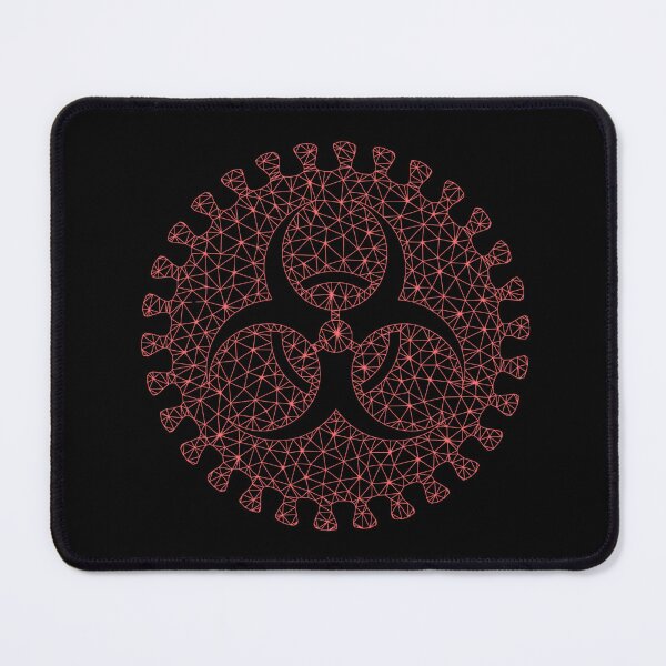 Item preview, Low Poly Virus Biohazard Science Art designed and sold by Gravelpeak Co..